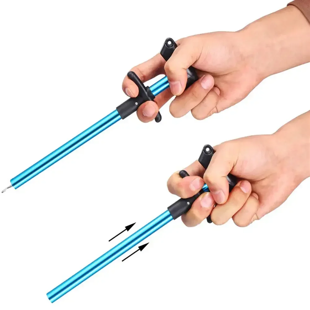 Compact Aluminum Fish Hook Remover and Lure Extractor Tool