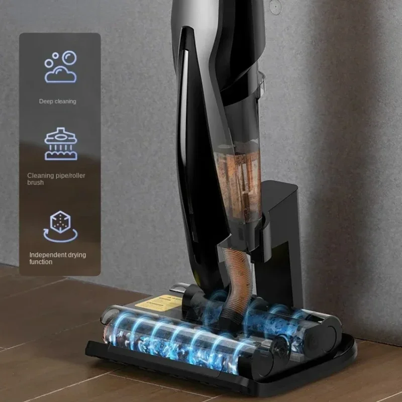 Deerma P30 Double roll cleaning machine Vacuum mopping machine Handheld household appliances intelligent wireless vacuum cleaner 4