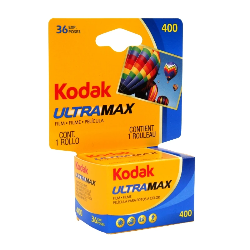 KODAK-UltraMax 400 Color Print Film, 36 Exposure per Roll, Fit for