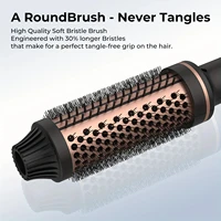 Brosse à cheveux électrique, lisseur, peigne chaud, fer à friser professionnel, brosse thermique chauffante Anti-brûlure, cadeau de saint-valentin 6