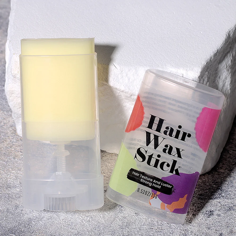 Hair Wax Stick Professional Broken Hair Artifact Edge Control Styling Hair Frizz Fixed Fluffy Melt Band Travel Wig Install Kit