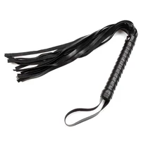 1pc Pu Leather Pimp Whip Riding Crop Party Colourful Horse Riding Whip Training Horse Whip Stage Performance Prop 1