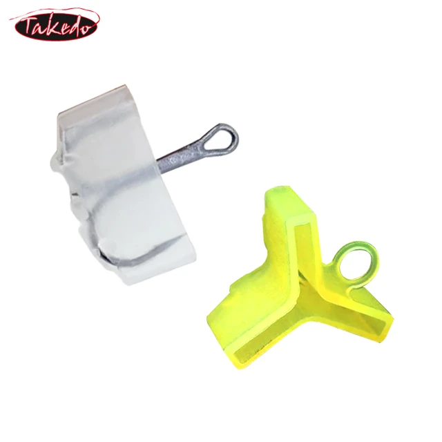 TAKEDO 50PCS Fishing Hook Safe Cap Slots Sleeves Tool Durable Protector  Caps Fishing Out Hook Cover Safety Treble Fish Gear