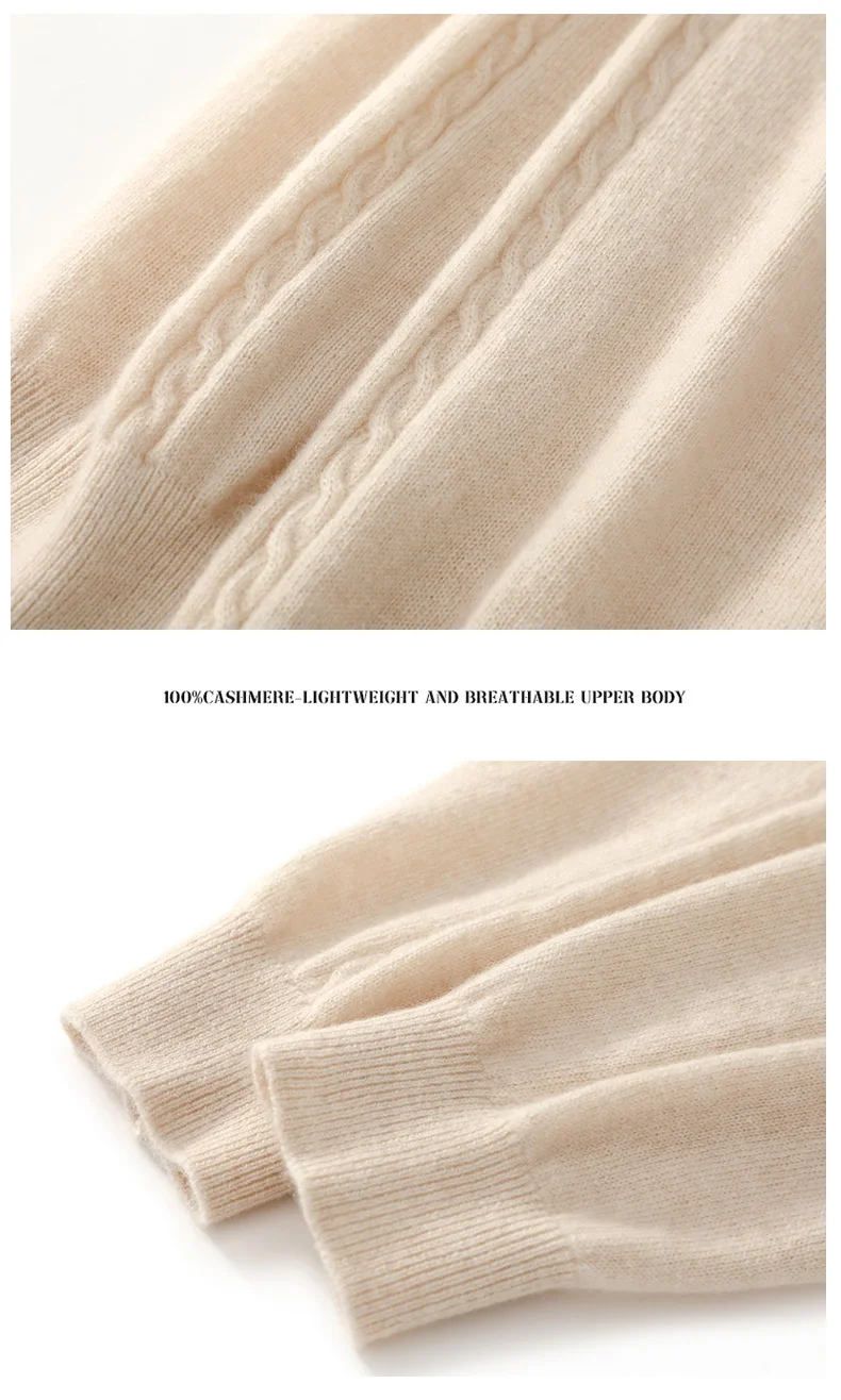 Knieschoner aus 100 % Kaschmir, verlängerte Beinwärmer für kalte Beine, lange Overknee-Socken, bequeme elastische Wadenschoner, 58 cm – Detail 11