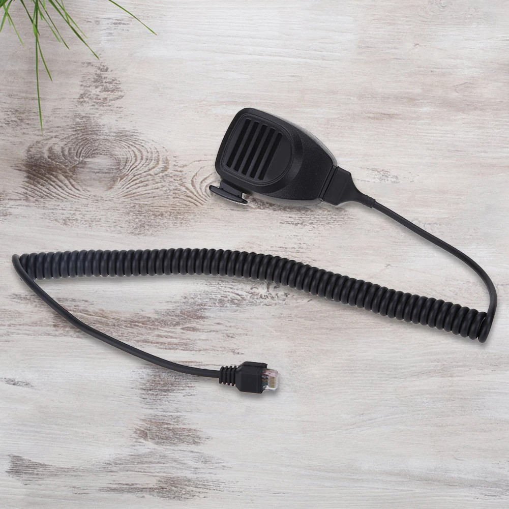 Description Picture 4 of item8 Pin Hand Mic Microphone for Kenwood Mobile Radios KMC-30 TK-860 TK-7108HM Handheld Walkie Talkie Speaker Microphone RJ-45 Plug