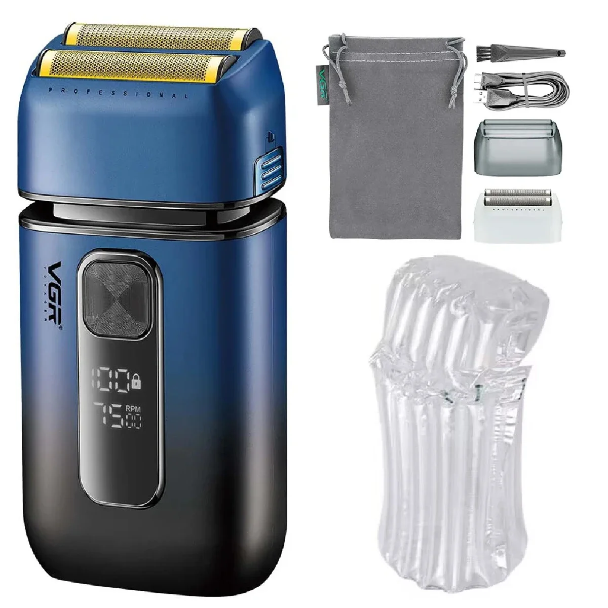 ماكينة حلاقة كهربائية احترافية للشعر واللحية من VG...