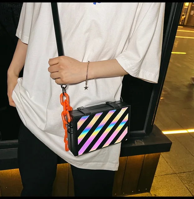 Louis Vuitton Taiga Rainbow Mini Soft Trunk Bag