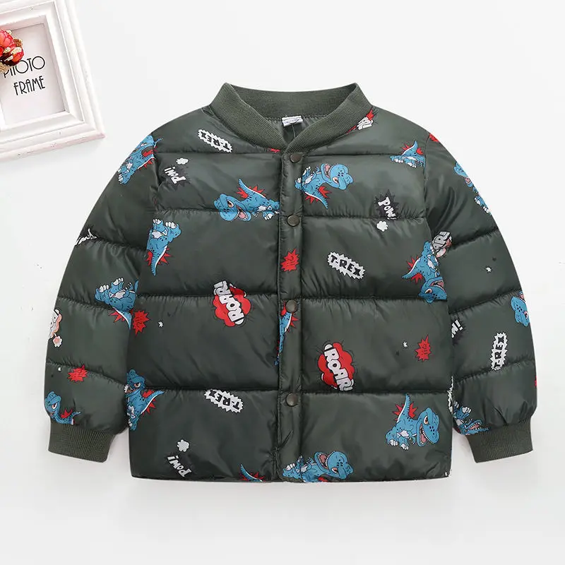 Autumn and Winter Children's Down Padded Jacket Boys and Girls Jackets 9 Months To Three Years Old Baby Winter Clothes