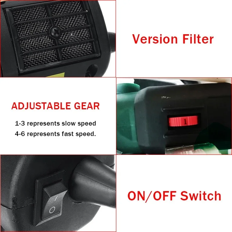 2000W 6 Speed 13 Teeth Electric Sheep Pet Hair Clipper Shearing Kit Shear Wool Cut Goat Pet Animal Shearing Supplies Farm Cut 4