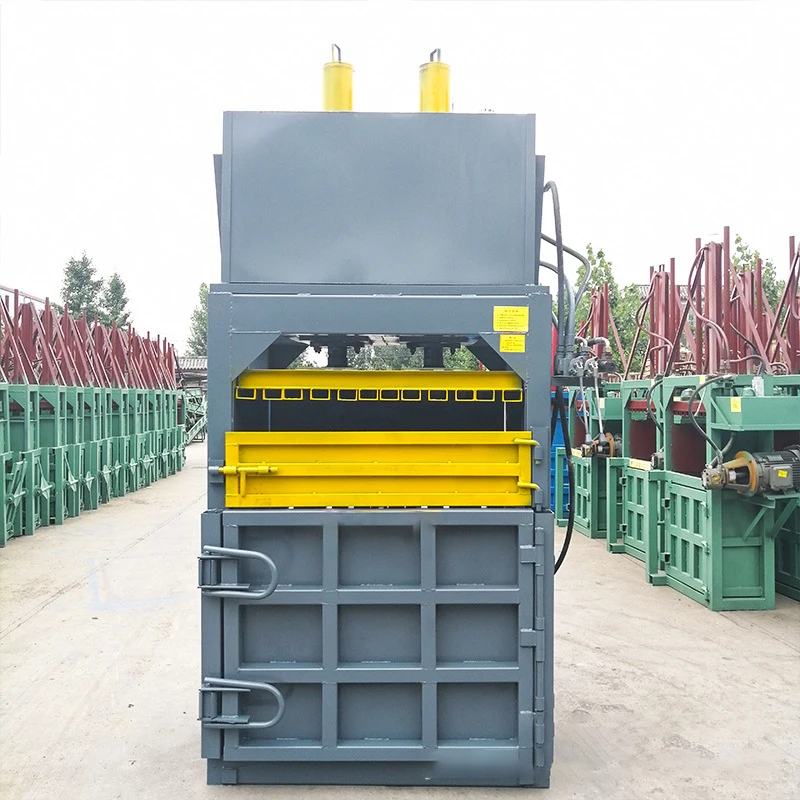 Waste Paper Vertical Hydraulic Semi-automatic Baling Machine Chinese Packaging Machinery 2