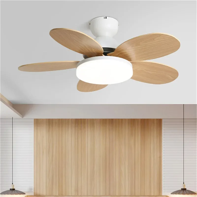 APRIL Modern Fan Light LED Luxury Living Room Restaurant Bedroom Children's Room Ceiling Fan Light Remote Electric