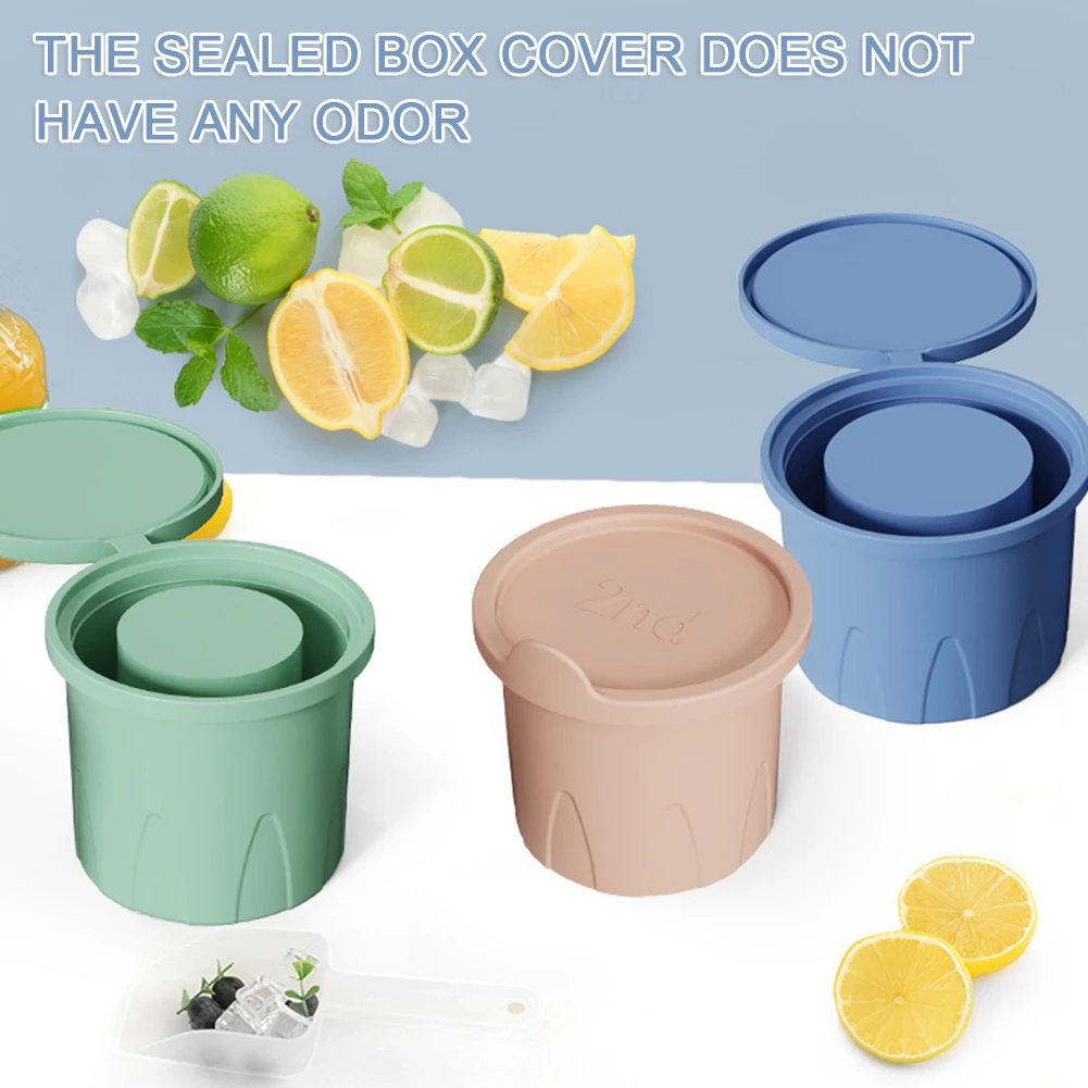 

Silicone Ice Cubes Tray For Thermal Cup Reusable Ice Making Template For Summer Drinking