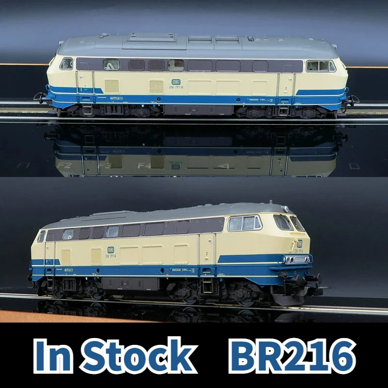 

New PIKO Train Model 1/87 52408/52410 HO BR216 Diesel Engine Blue DB Analog Digital Sound Illuminable Locomotive Boy Toys