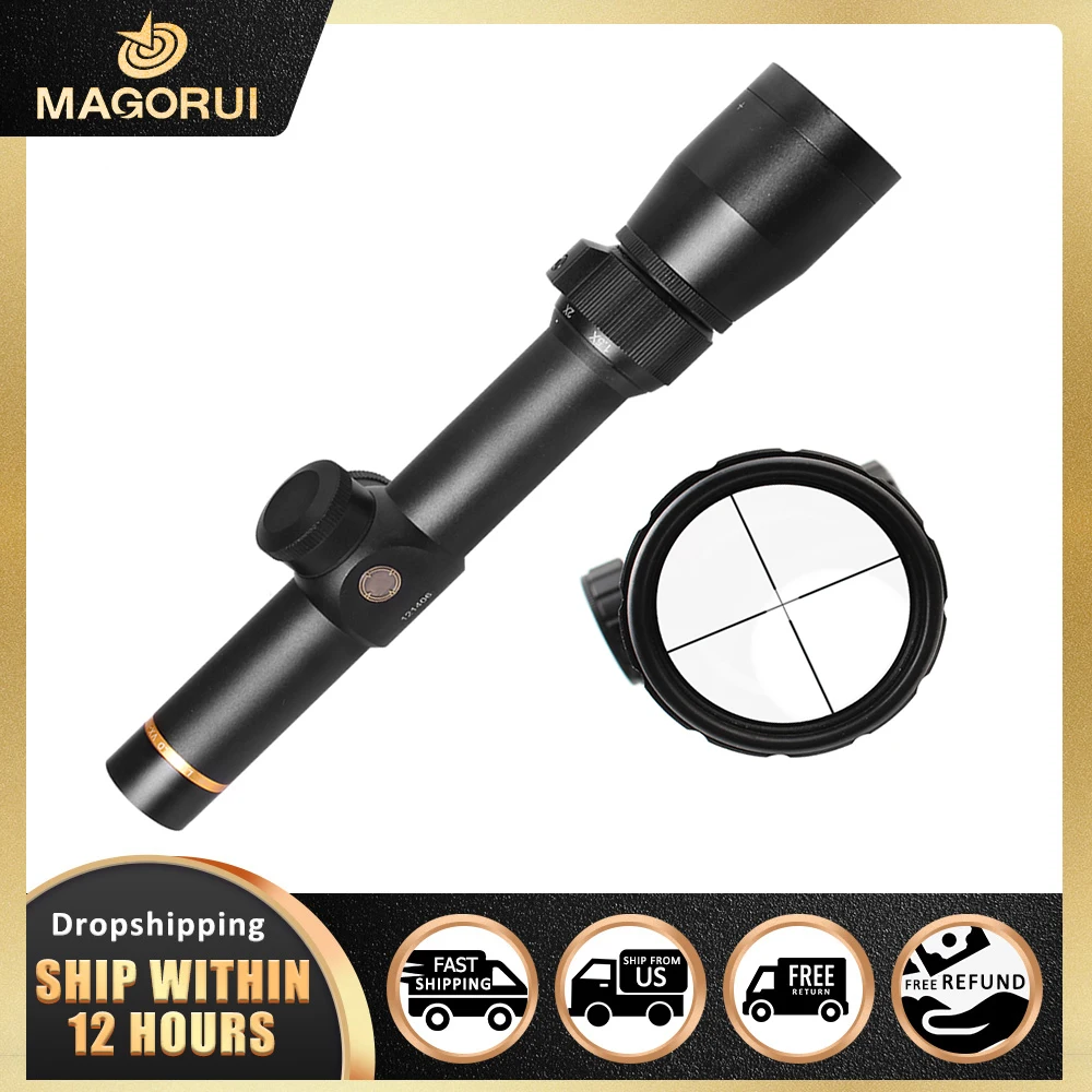 Magorui 1.55x20 Rifle Scope Hunting Reticle Rifle Sight 11mm/20mm