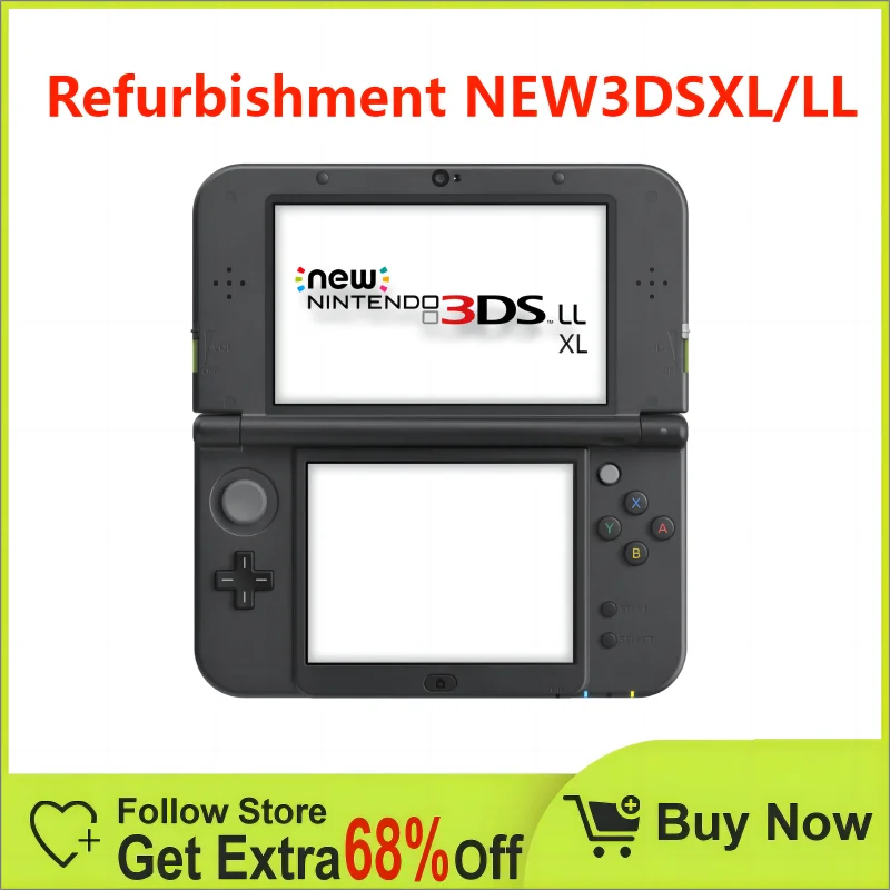 

Professional refurbishment of NEW3DSXL/NEW3DSLL handheld game console/Eight color schemes available/Memory 32GB/64GB/128GB