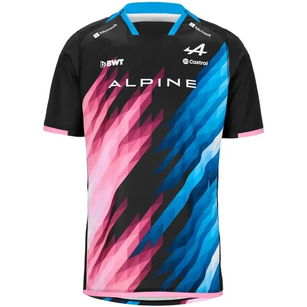 Formula1 Team Racing Men's Summer Extreme Sports T-shirt Racing Jersey Team Short Sleeve Tshirt Tops Fashion Women Tee Clothing