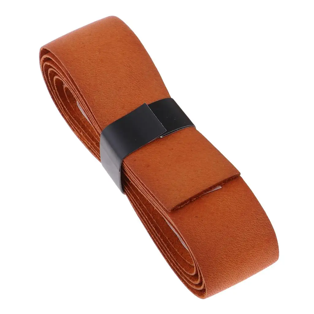 Tennis Racquet Overgrip Leather Replacement Grip Tape 1350x25x1.5mm