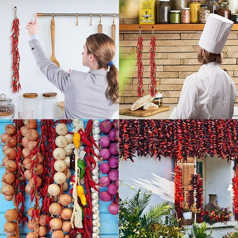 Künstliche Obst Gemüse Gefälschte Chili Knoblauch Kürbis Für Home Küche Bauernhof Party Wand Hängende Dekoration Schaum Pfeffer Saiten – Detail 1