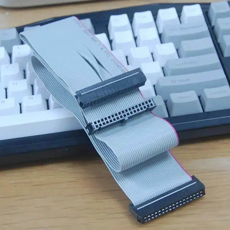 Floppy Drive Data Cable 34-Pin IDE 3.5inch Internal Disk Drive ...
