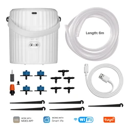 Smart WiFi Watering Timer with App Control and Auto/Manual Modes (1-outlet water timer)