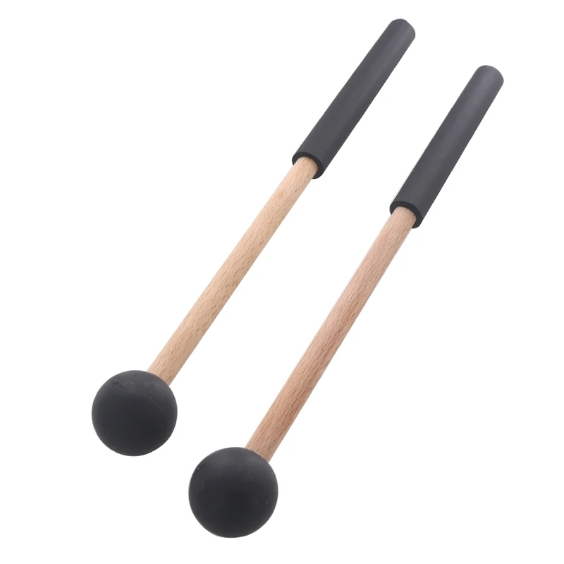 1 Pair Tongue Drum Mallets Soft Rubber Head Drum Mallets Sticks For Drums Tongue Drums And Keyboard Percussion