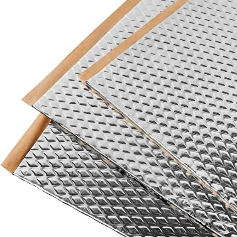 Alubutyl Anti-Vibration Mat For Car Noise Reduction - Self-Adhesive & Waterproof Roll