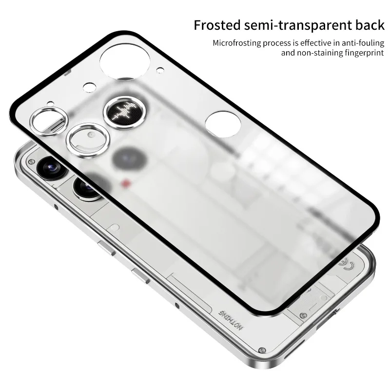 Shockproof Metal Case - Aluminium Alloy Matte Bumper Cover