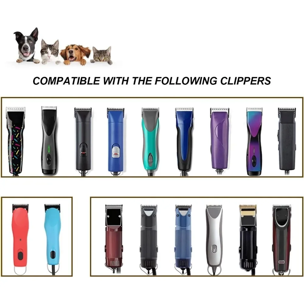3F,4F,5F,7F 9#,10#,30#,40#, 50# Professional Pet Dog Clipper Blade Fit For Most Andis,Oster A5,Wahl KM Clippers Animals Clippers razor blade replacement pet grooming clipper set