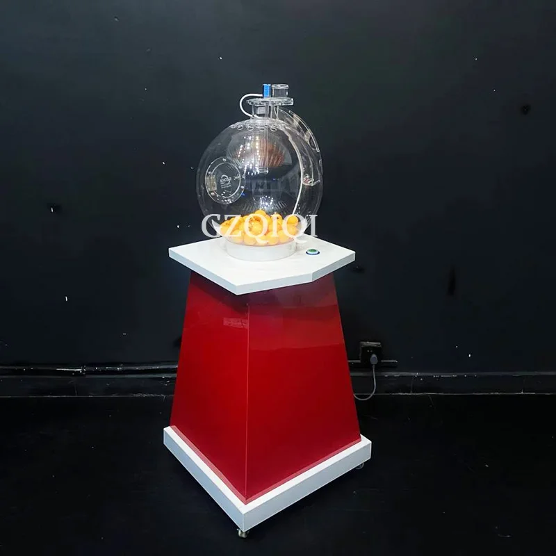 Electric lottery machine jet lottery machine 50 ball model bingo profesional com cartela