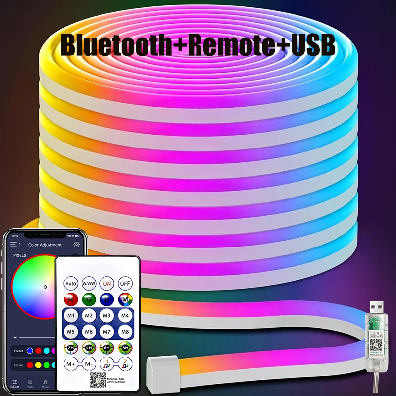ตัวเลือกสินค้า ไฟ RGB ยืดหยุ่น ควบคุมผ่านแอพ ตกแต่งบ้านได้ทุกสไตล์