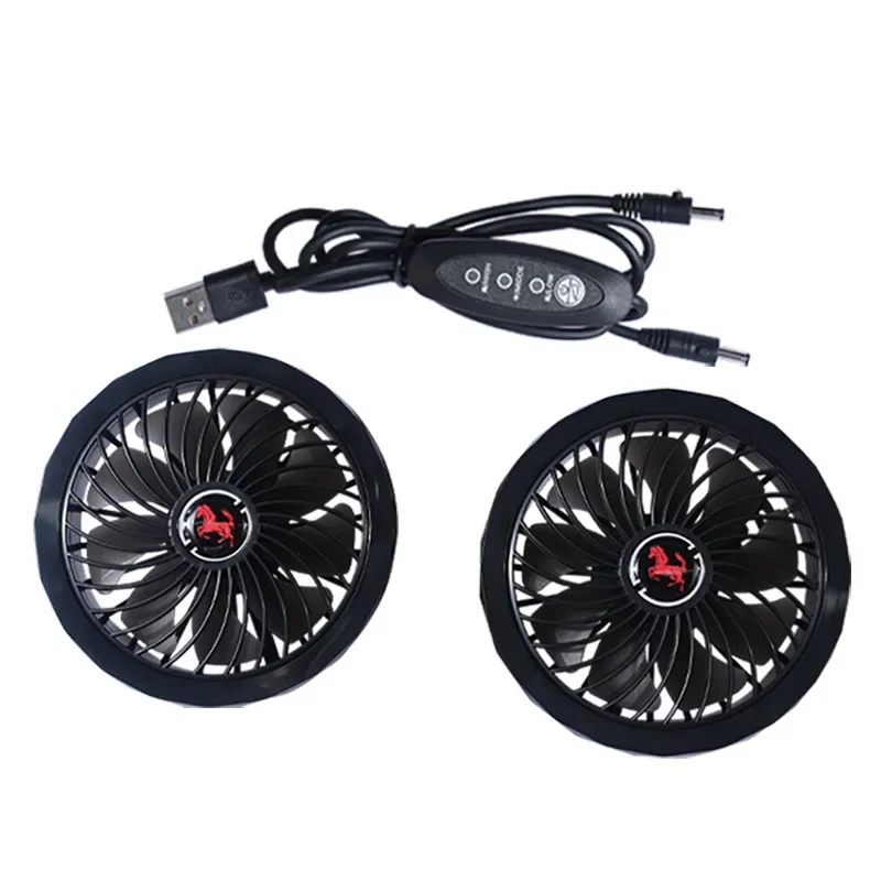 Air Conditioner Fan USB Electric Fan Cooling Vest For Men Outdoor Summer