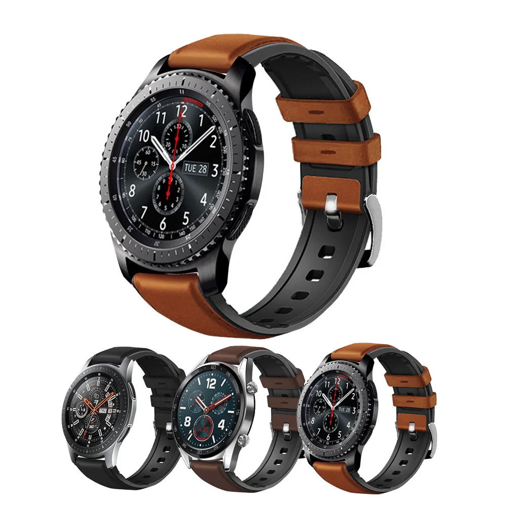 

Подходит для кожаных ремешков Huawei GT2, ремешков для часов Samsung Watch 3, ремешков с силиконовыми вставками, планшетов 20/22 мм