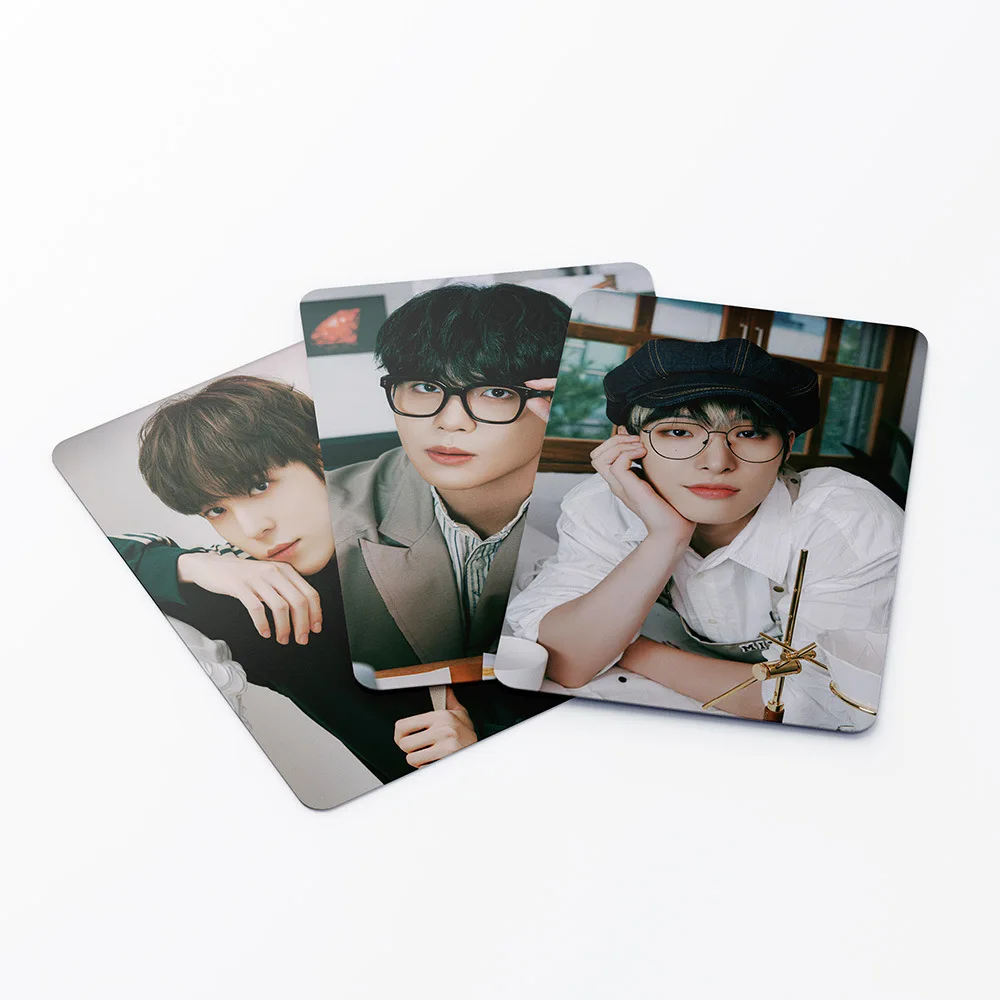 55pcs/set Kpop ATEEZ Lomo Cards Photo Album SEASONS GREETINGS Series ATEEZ Photocards HD Photo photo album lomo cards album cards