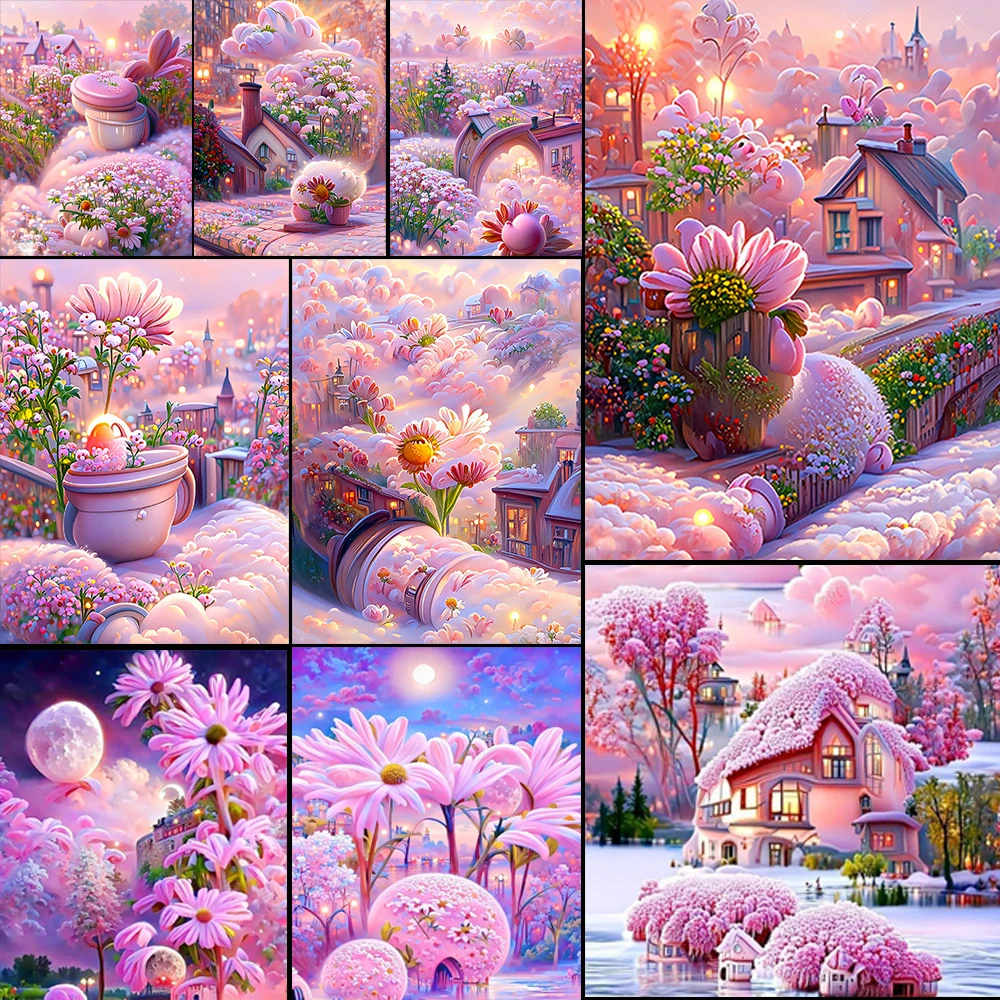 Diamond Art Painting Kits Diamond Mosaic Bookmark Bathroom Decor Home