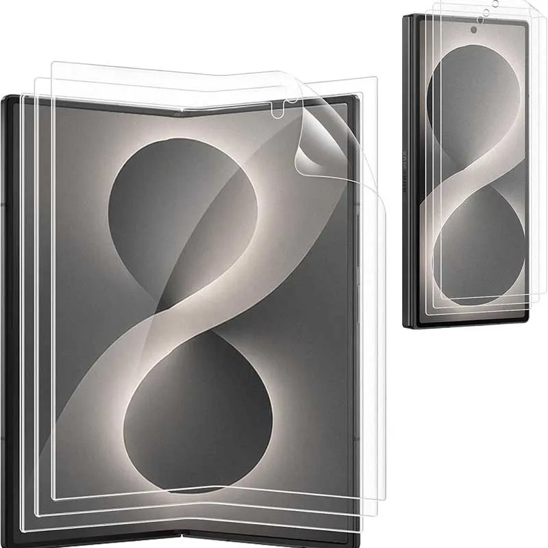 4-in-1 Full Body Matte Hydrogel TPU Screen Protector with Inner and Outer Coverage