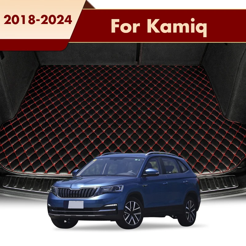 

Car Trunk Mats Fit For Skoda Kamiq 2024 2023 2022 2021 2020 2019 2018 Rear Trunk Tray Liner Cargo Pads Accessories Products