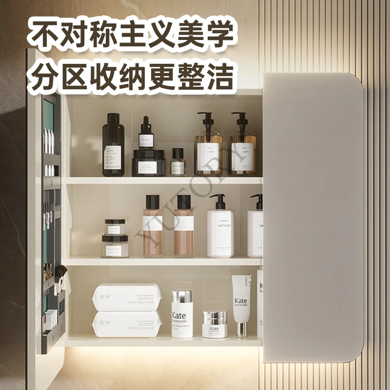 Smart arc smart mirror bathroom cabinet mirror back storage washstand combination