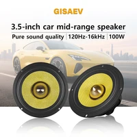 3.5 inches bullet guided mid-range speakers, car center speakers, luxury car two-way three-way 3-inch mid-range speakers 1