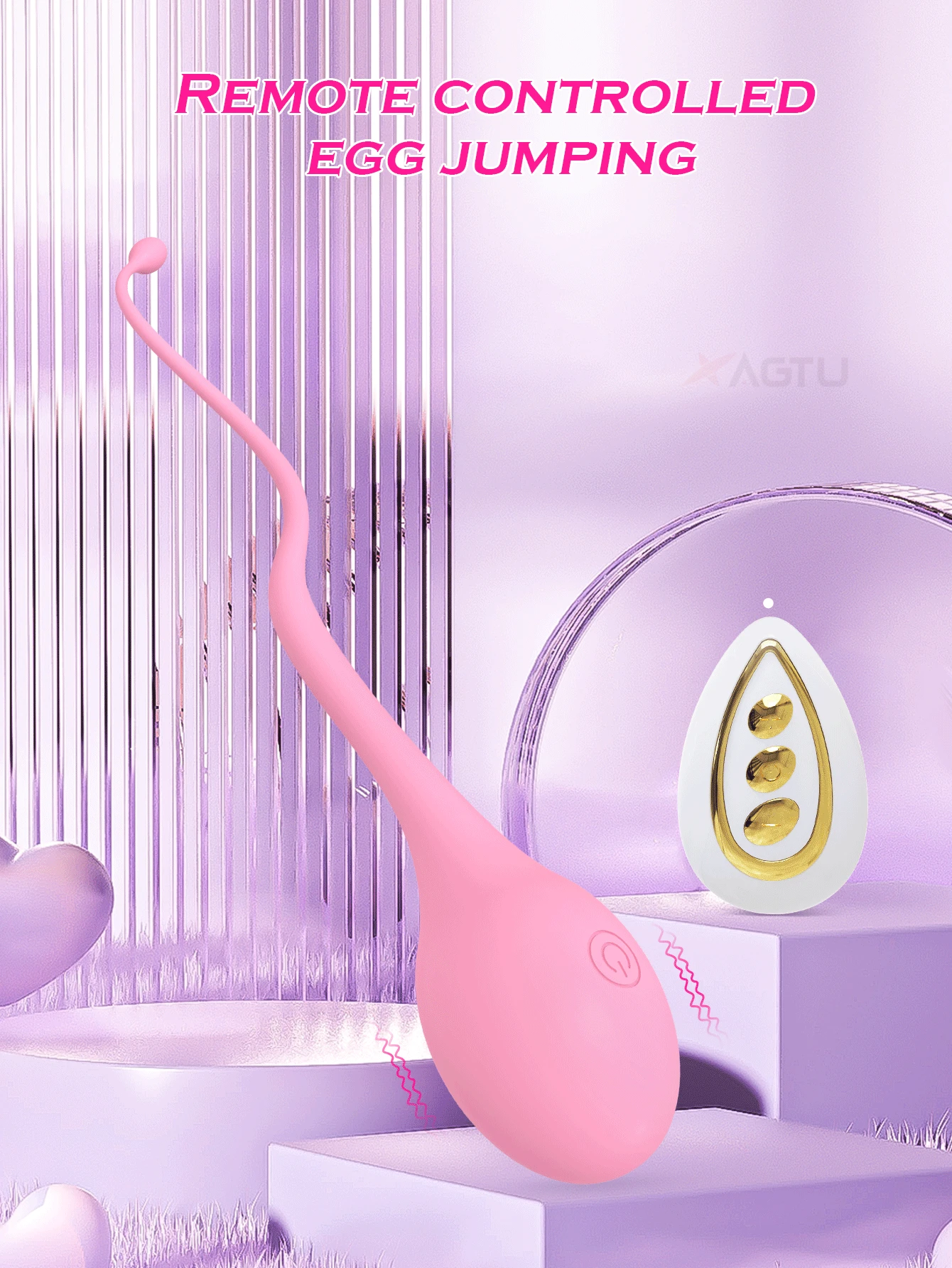 G-spot Vibrator With Remote Control Wireless Clitoral Stimulator_voghion.com