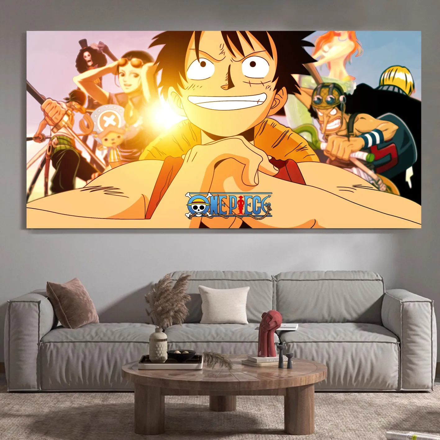 Limited Edition One Piece Character Art Poster for Wall Decoration and Gift
