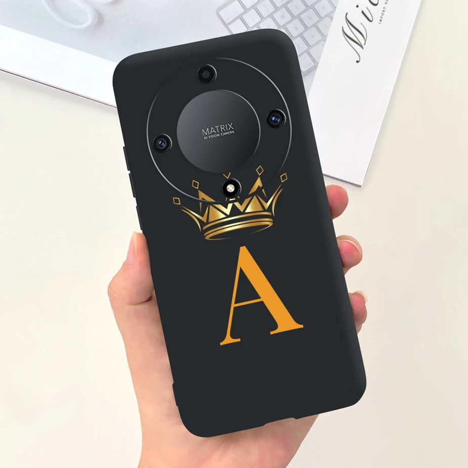 Cute Crown Letters Shockproof Soft Silicone Phone Case Cover