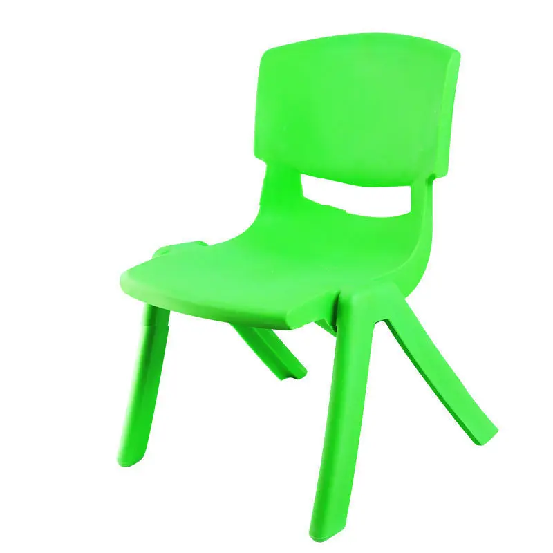 Thickened Children'S Kindergarten Backrest Plastic Stool Home Small Baby Dining Chair Non-Slip Board Sto