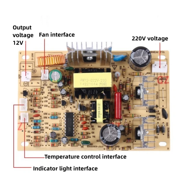 AC 220V To DC 12V Water Dispenser Cooling Board