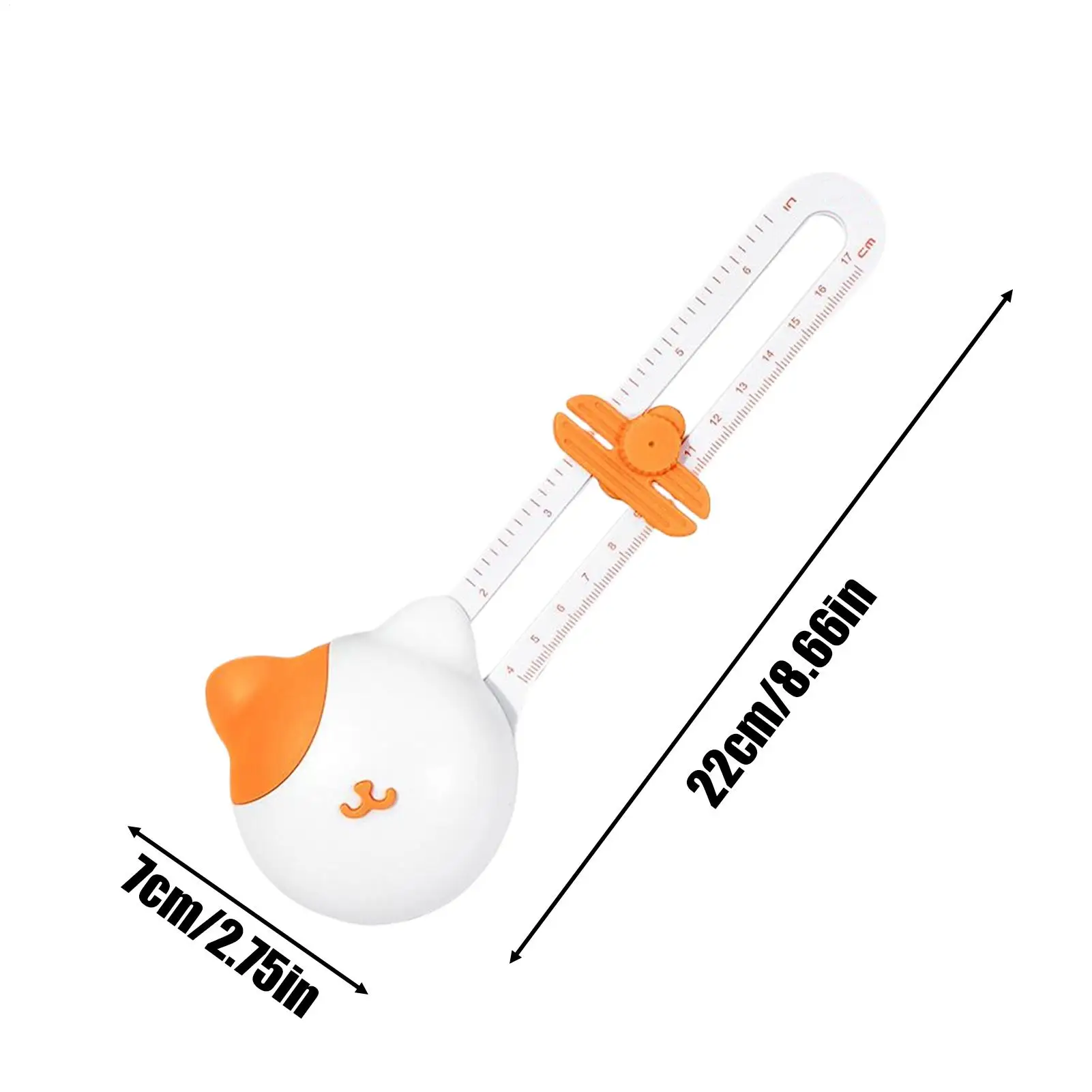 Circle Paper Cutter Cat Shape Card Cutting Tool With Adjustable Diameter Christmas Card Making Trimmer Cutter For Scrapbookers