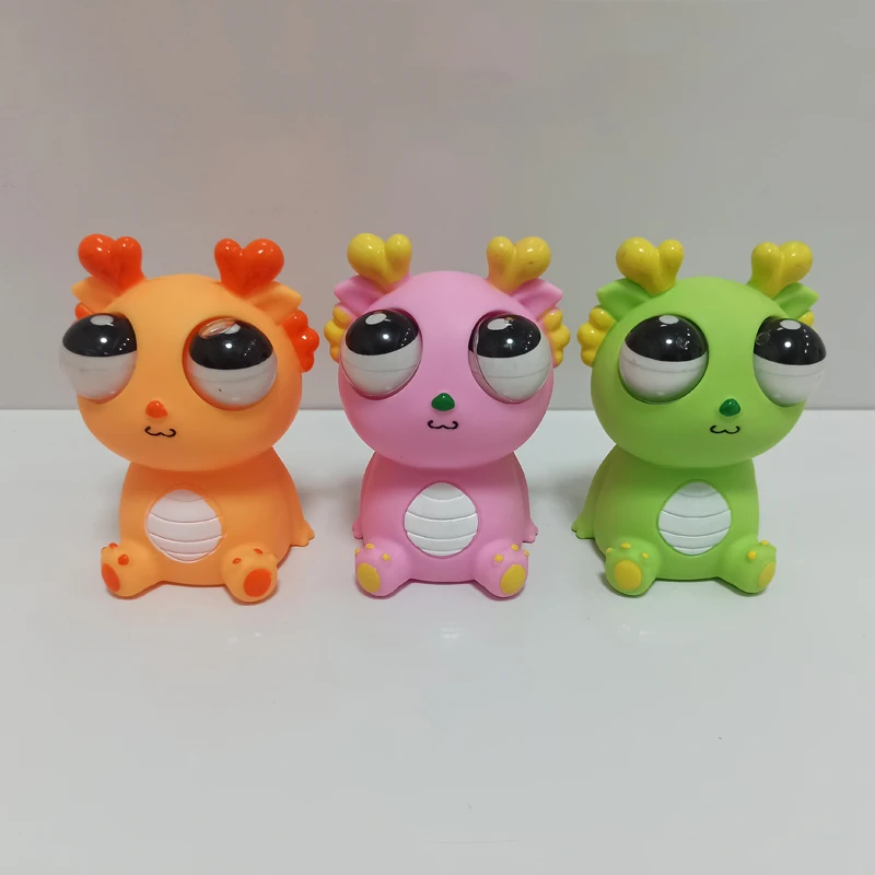 Creative  Pop Up Sensory Toy Explosive Eye Dragon Dinosaur Decompression Toy Squeezing Joy Squeezing Staring Eye Funny toy 6