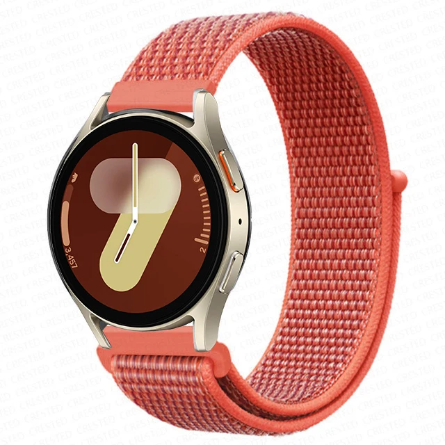 Versatile Nylon Loop Bracelet for Smartwatches - 22mm/20mm Band