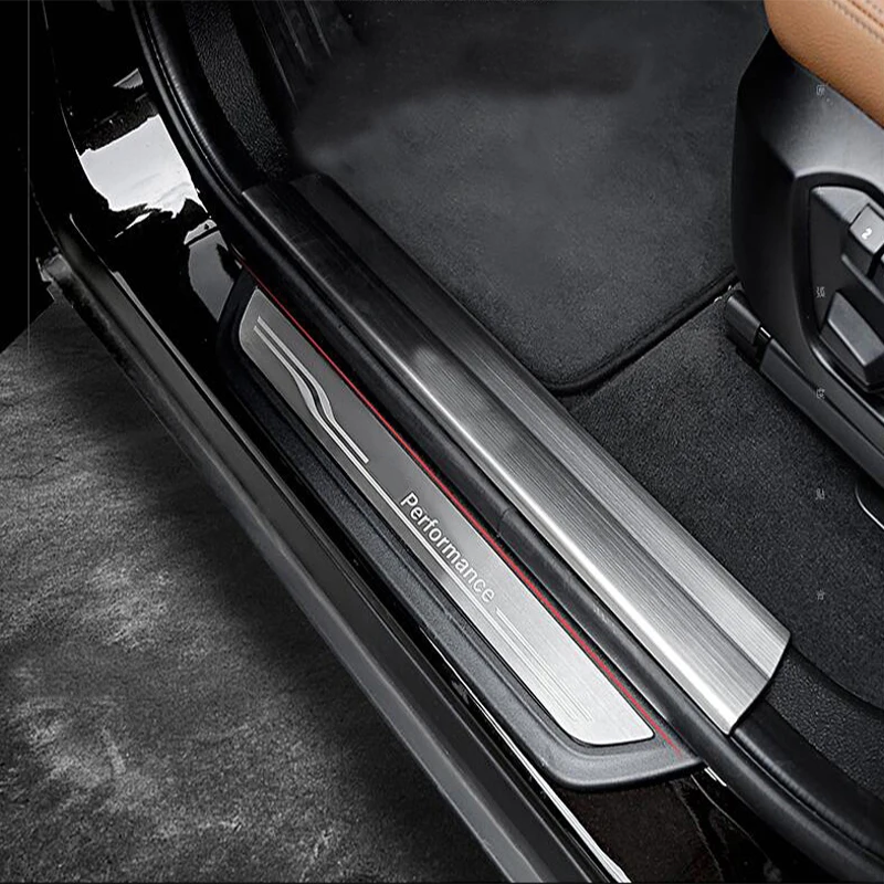 액세서리 도어 씰 스커프 플레이트 가드 보호대 스티커 BMW X1 X5 X6 E70 E71 E84 E90 F10 F15 F16 F20 F25 F26 F30 F34 F36