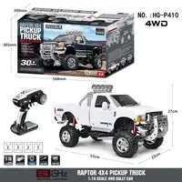 Hengguan 1/10 Raptor P410 4WD remote control car 2.4G truck high-end model RC Racing Crawler 2.4G Radio Motor ESC TH16938-SMT2 2