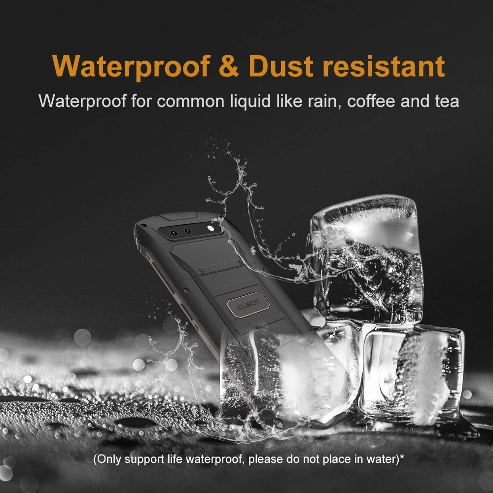 Cubot KingKong MINI 2 Pro Waterproof Smartphones Octa Core 4GB+64GB Dual SIM Android 11 Mobile Phone 3000mAh 13MP Camera Face ID