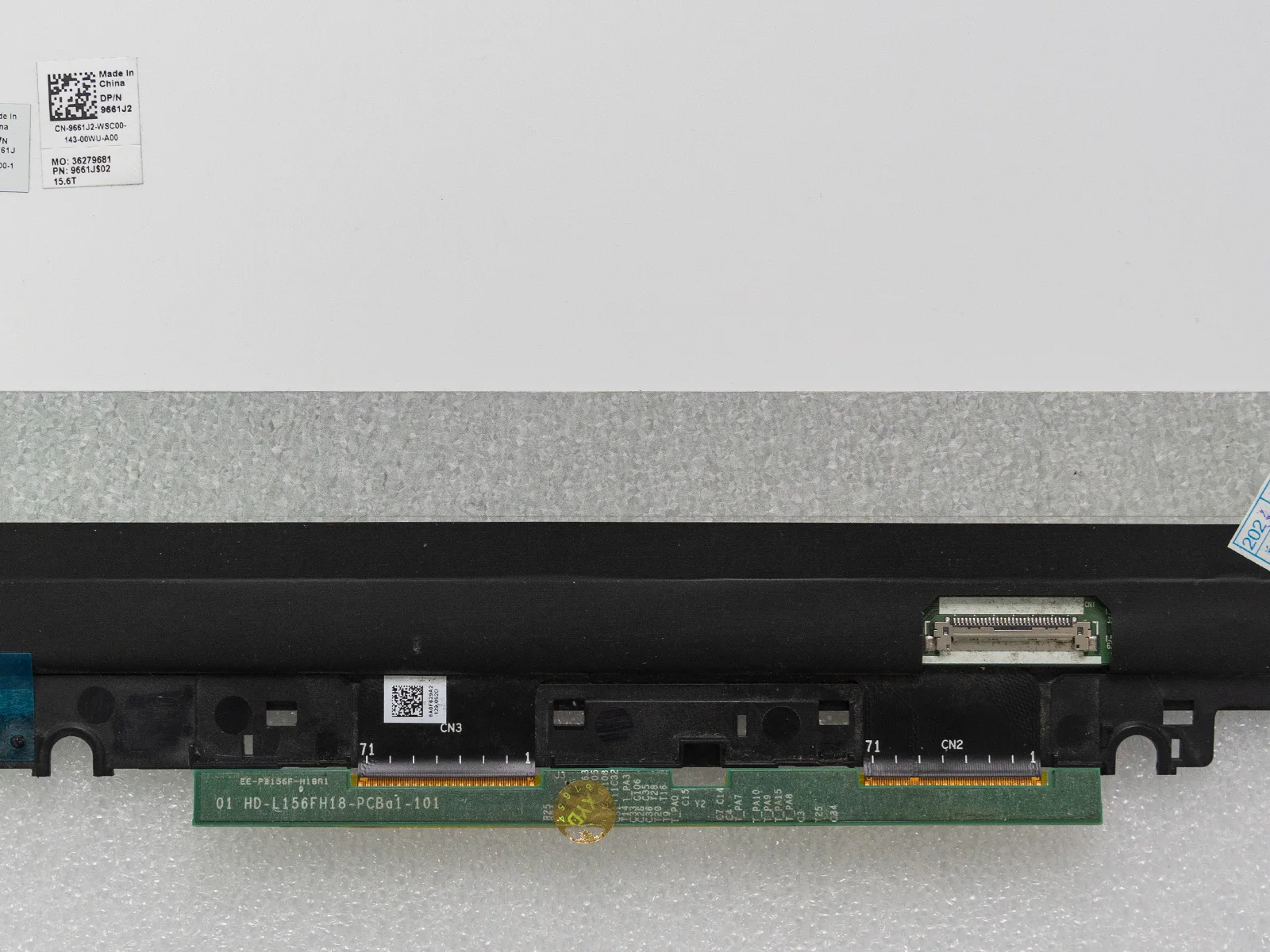 LCD 터치 스크린 디지타이저 어셈블리, 델 인스피론 15 7500, 2 인 1, P97F, P97F001, 15.6 인치